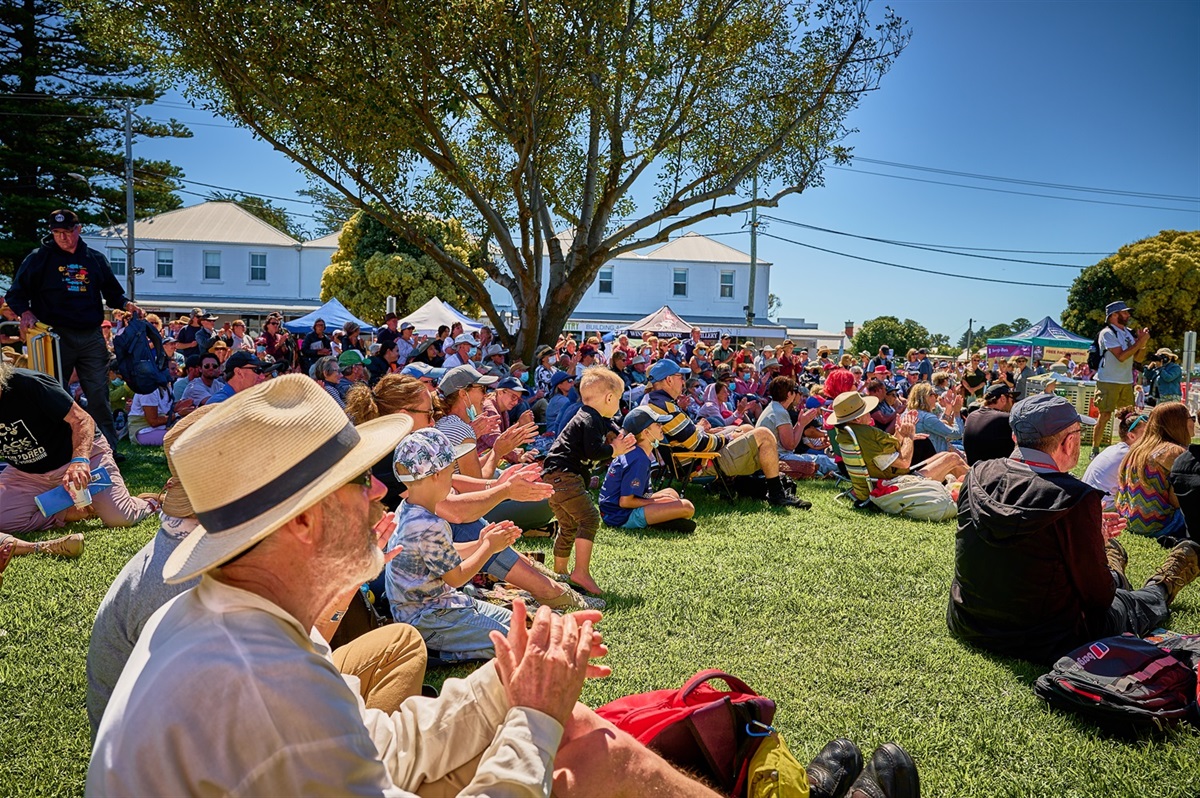 Port Fairy Folk Festival voted best regional festival